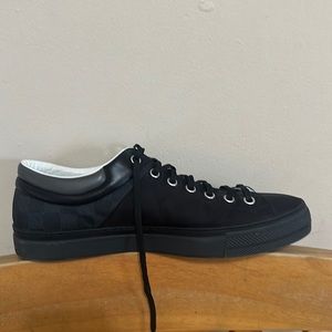 Men’s Louis Vuitton All Black Sneakers -Used(Missing Inside Sole) - Size 11